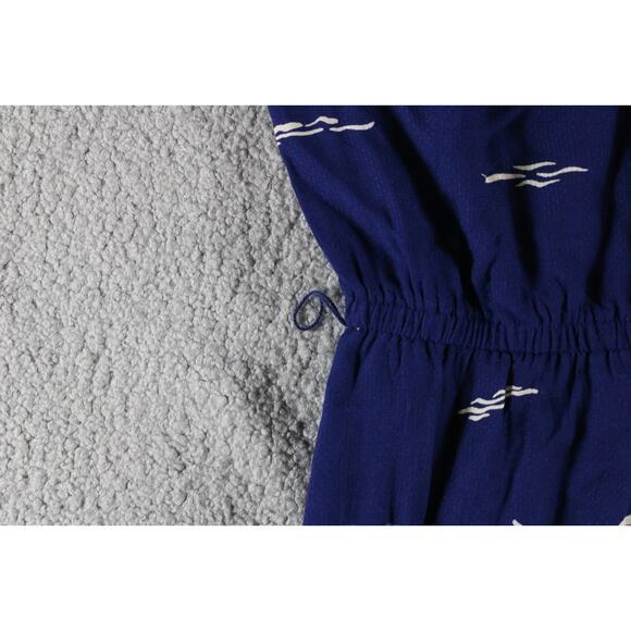 Conversations Anthropologie Dress 4 Colloquial Nautical Lighthouse No Belt - Picture 10 of 10